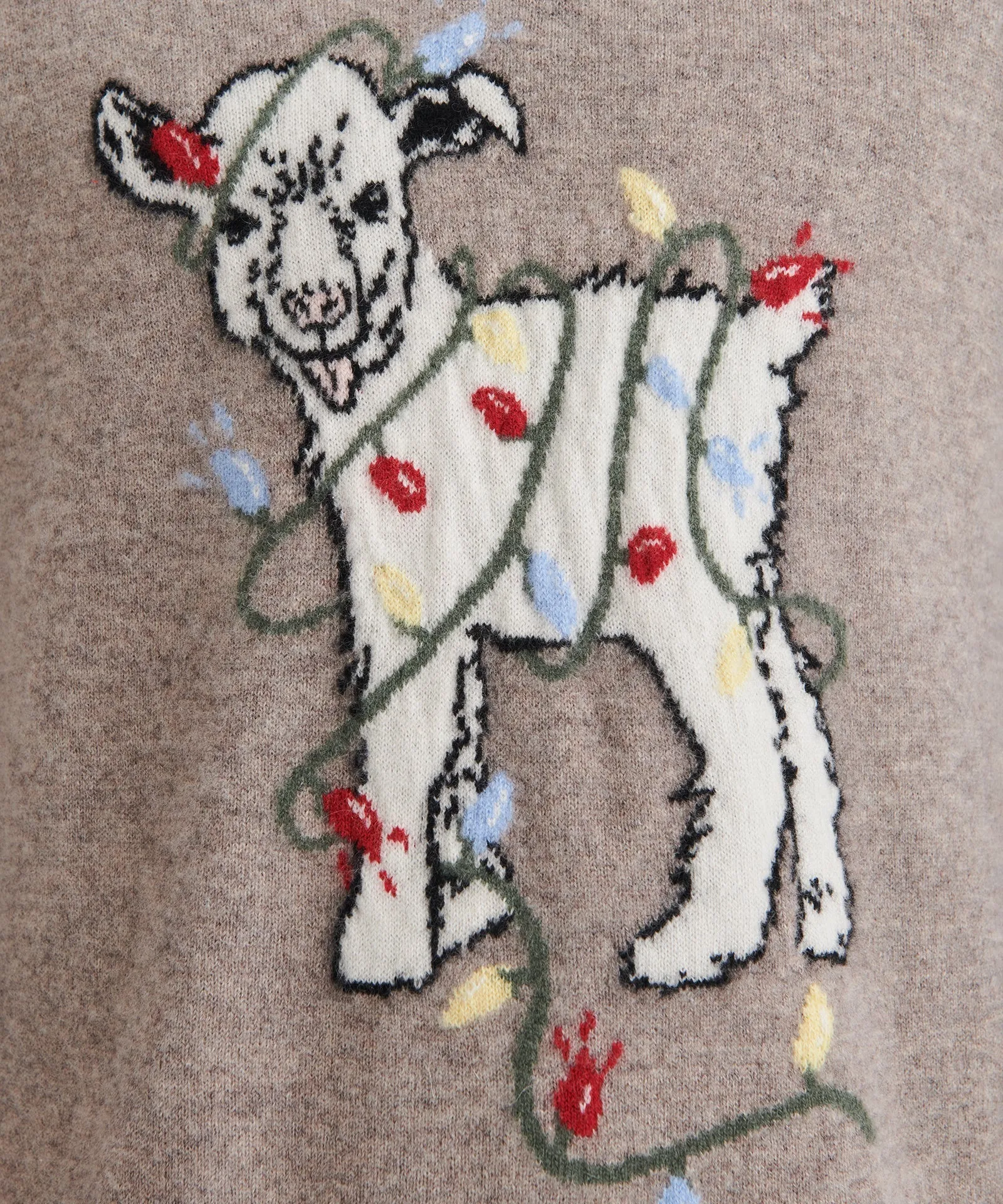 Unisex Signature Cashmere Holiday Goat Sweater