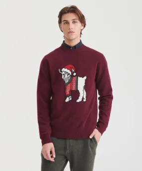 Unisex Signature Cashmere Holiday Goat Sweater