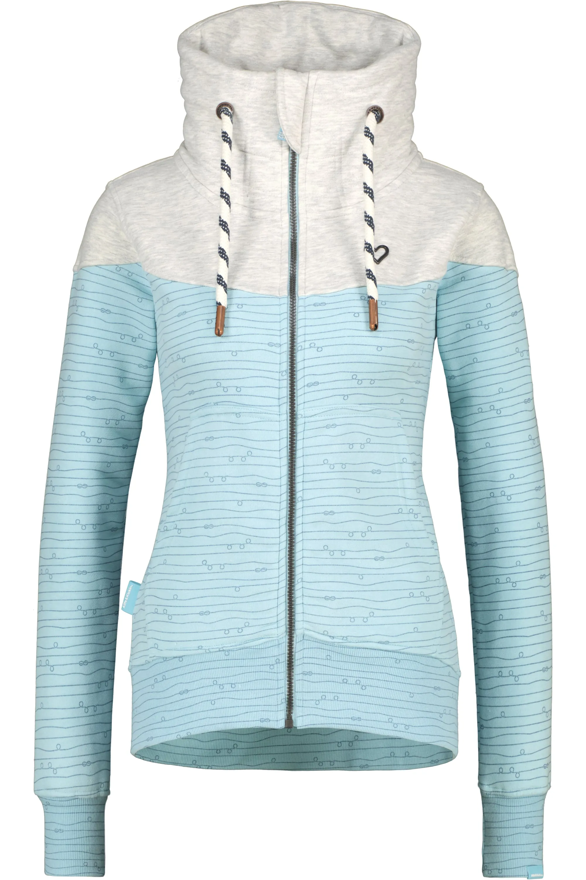 ValinaAK Sweat Jacket Hellblau