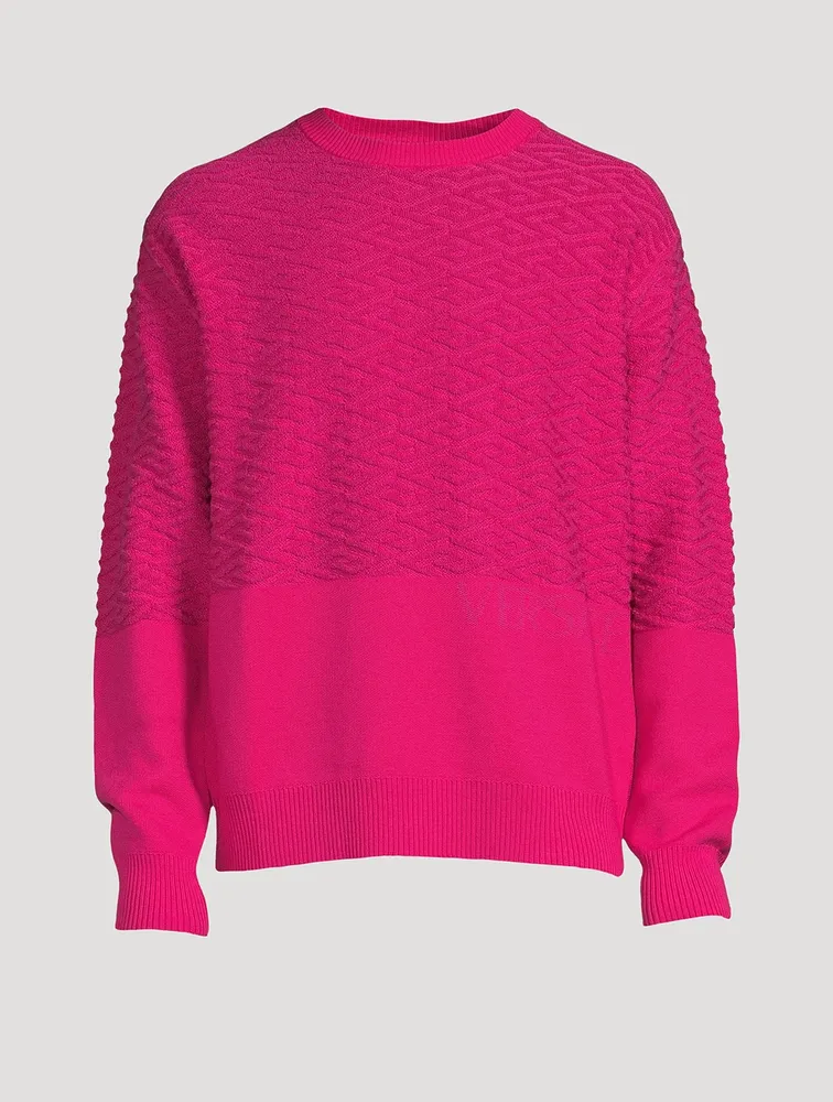 VERSACE Greca Wool Sweater