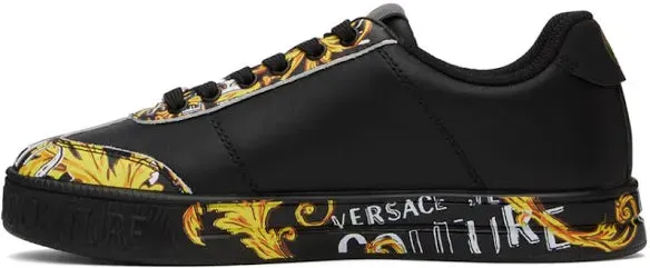 Versace Jeans Couture Black Court