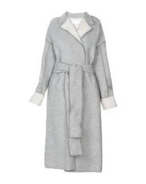 Victoria, Victoria Beckham Women Overcoat Light grey 8 UK