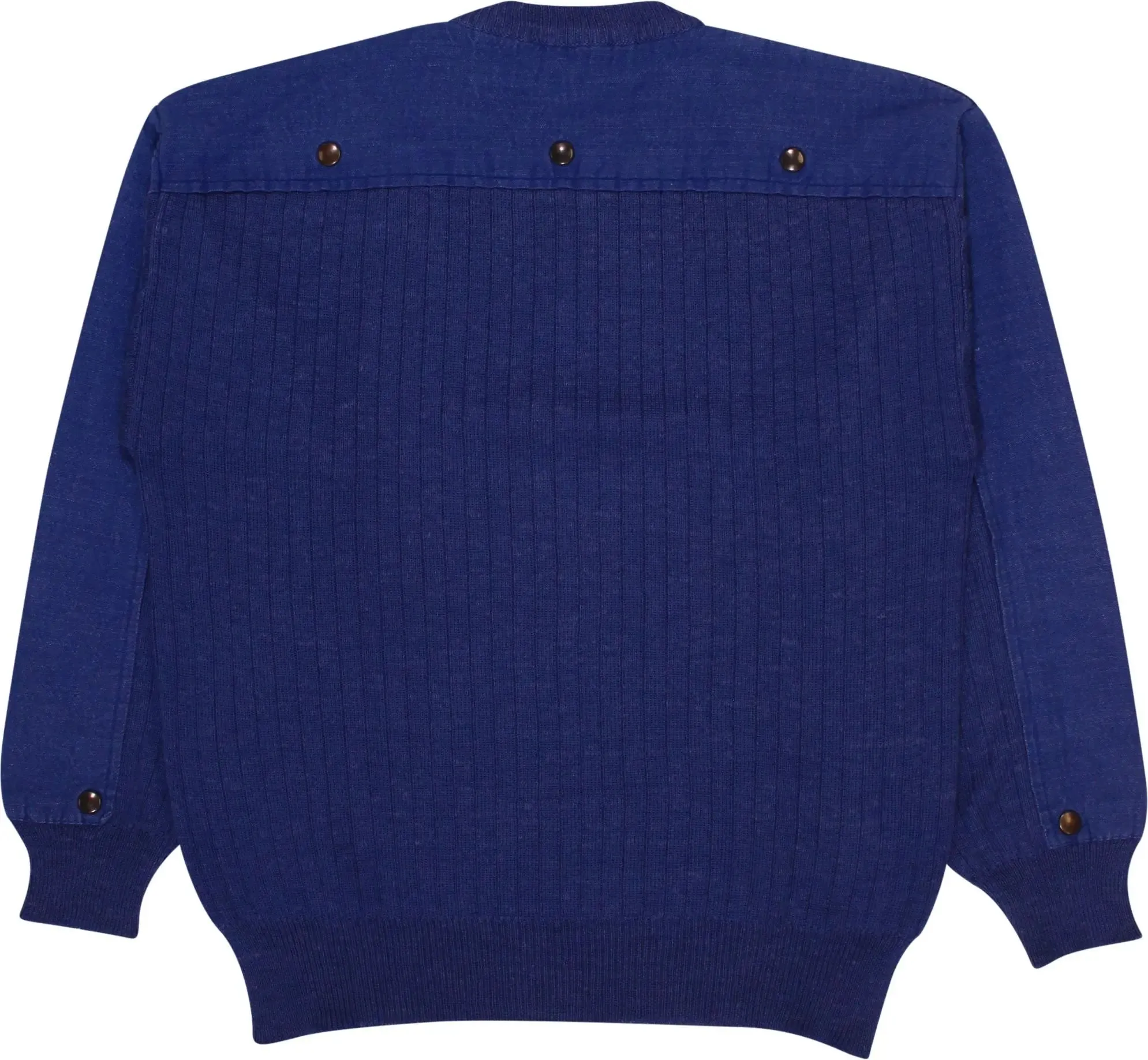 Vintage Blue Knitted Sweater | ThriftTale