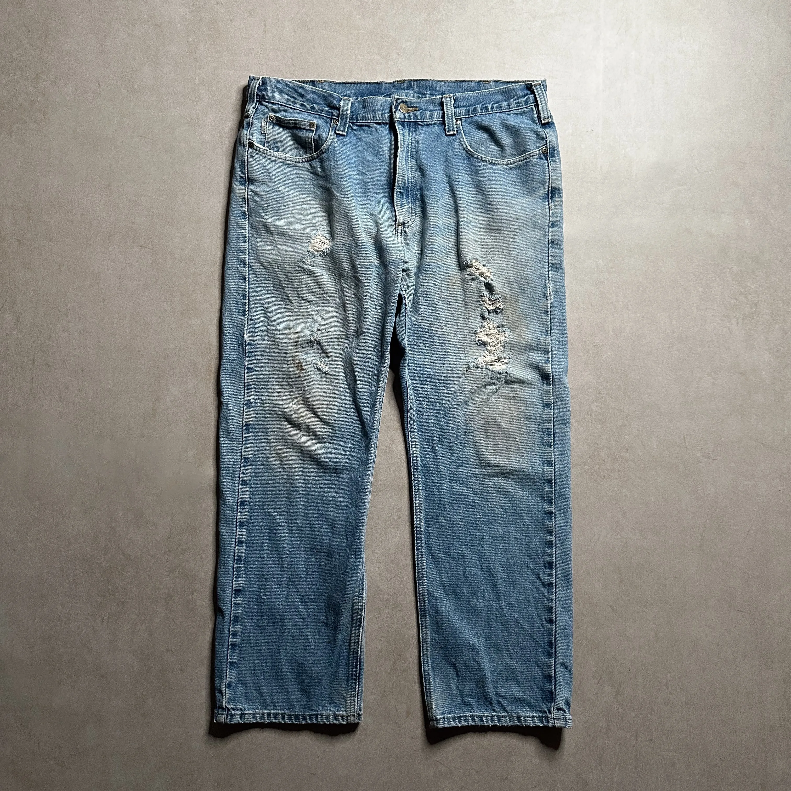 Vintage Carhartt Ripped Jeans - 38in