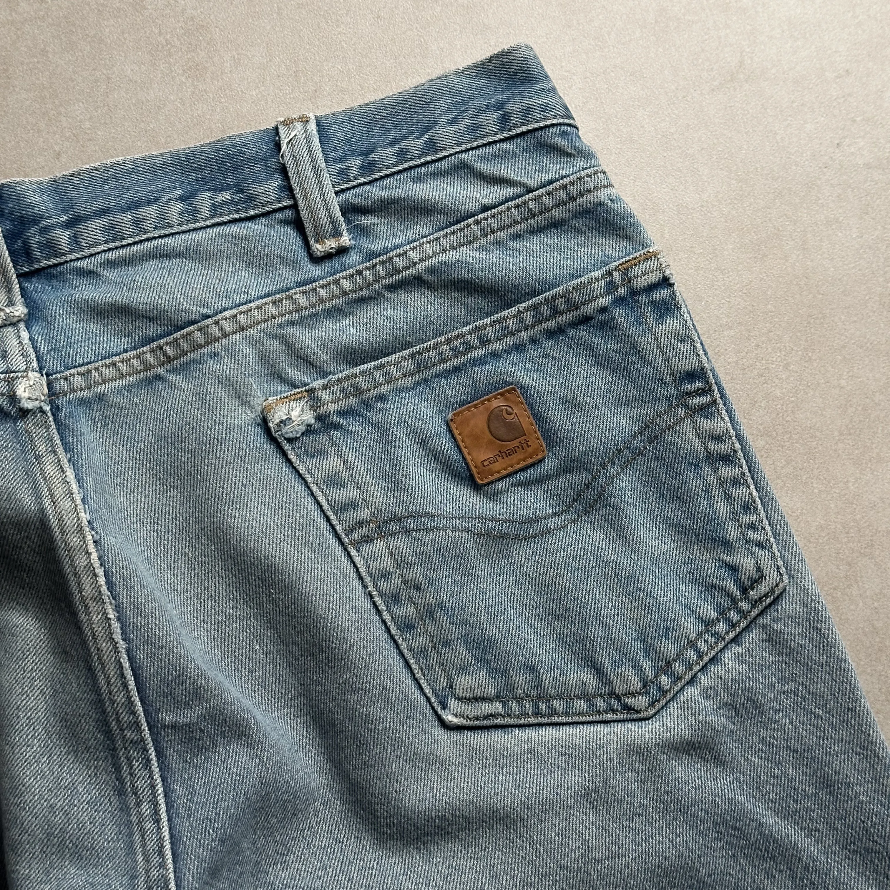 Vintage Carhartt Ripped Jeans - 38in