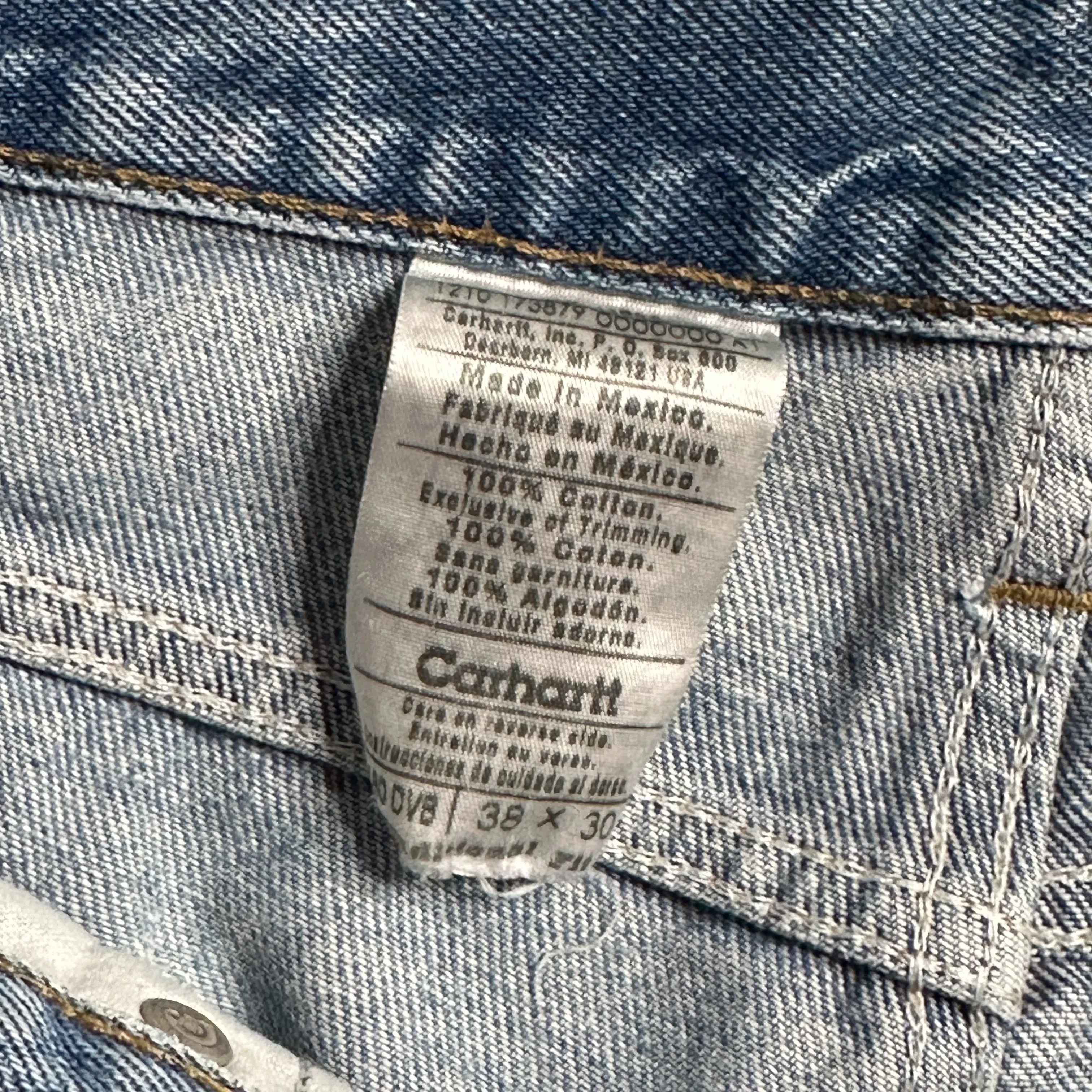 Vintage Carhartt Ripped Jeans - 38in