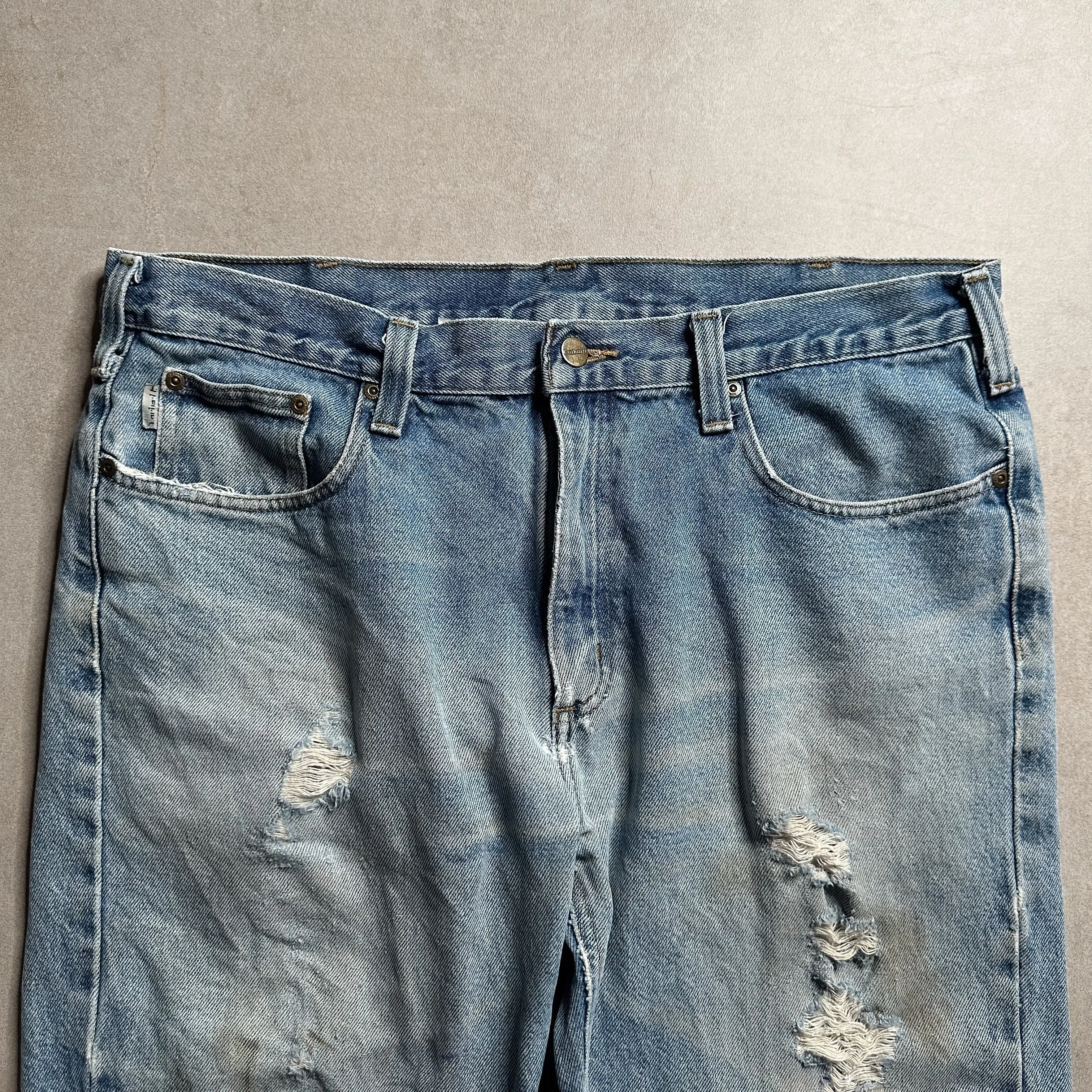 Vintage Carhartt Ripped Jeans - 38in