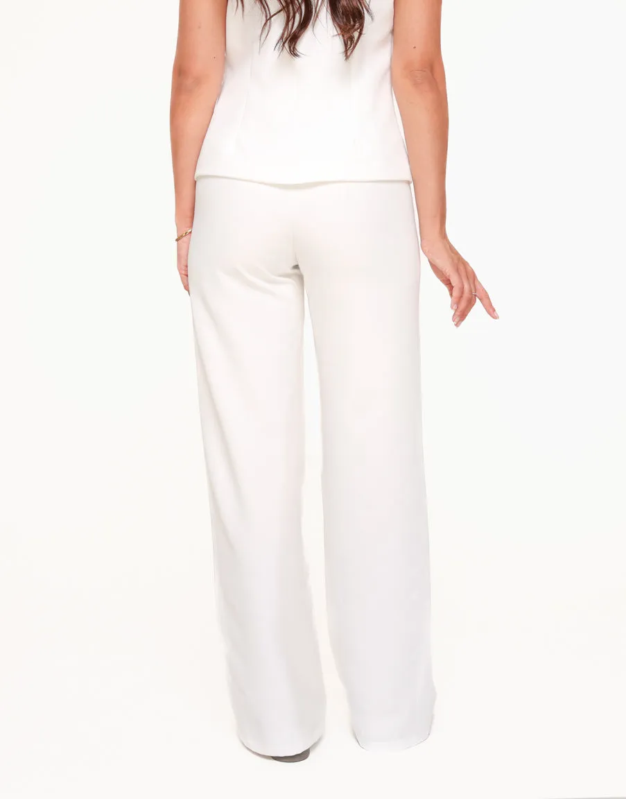 Witte Basic - Pantalon