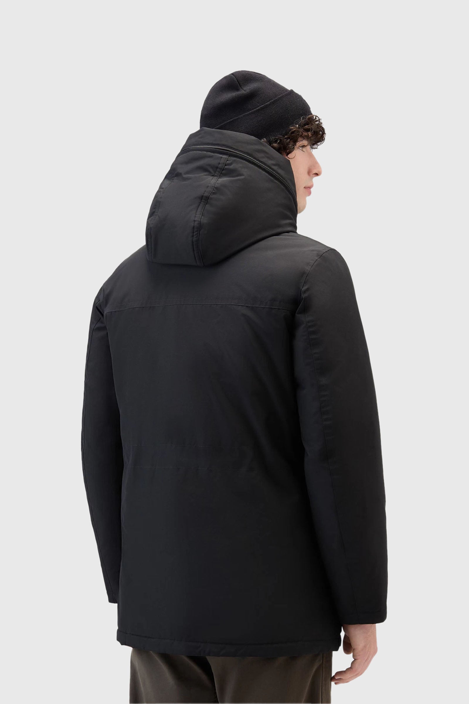 Woolrich Arctic Parka Evolution Ramar Cloth Nero in Piumino d'Anatra