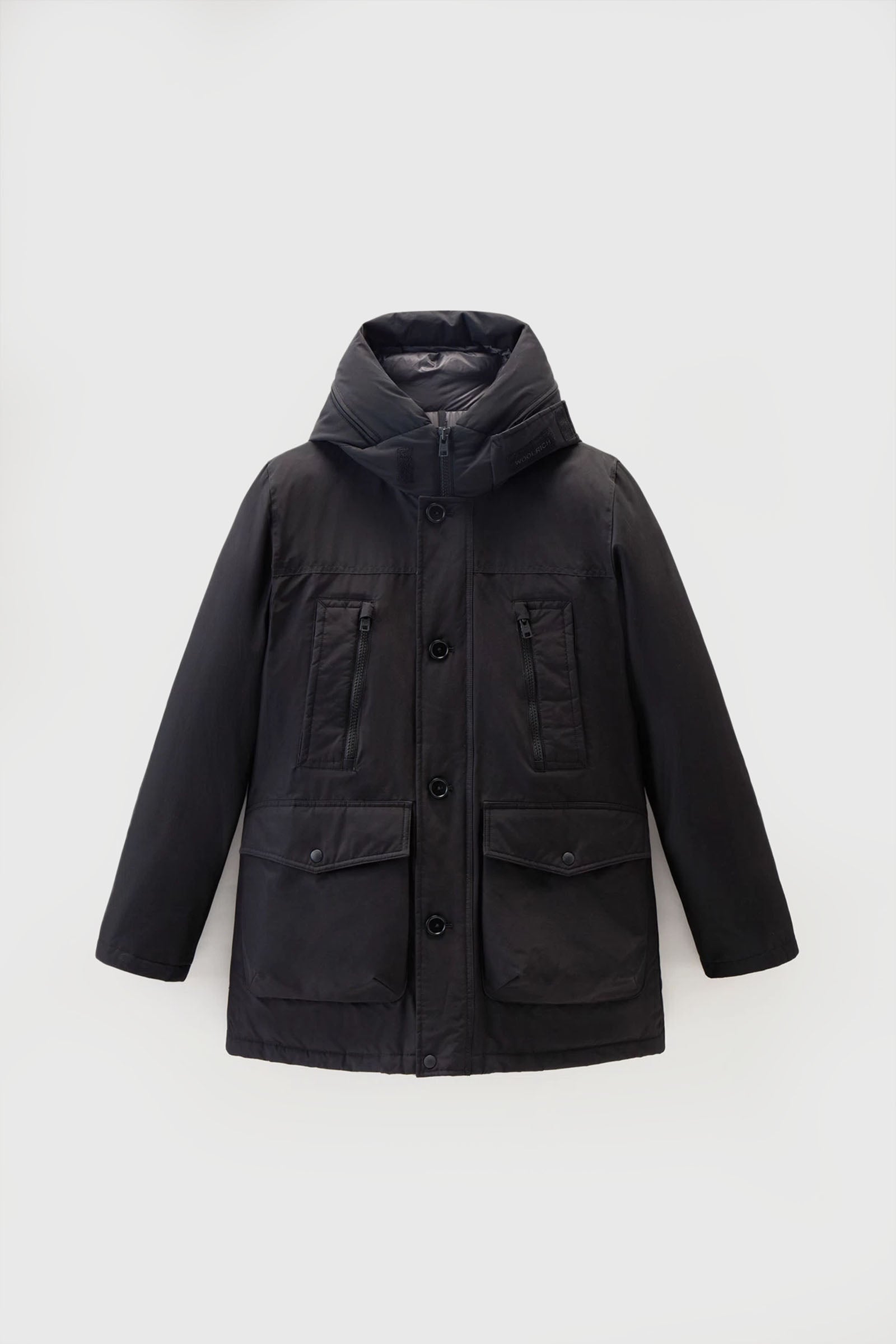 Woolrich Arctic Parka Evolution Ramar Cloth Nero in Piumino d'Anatra