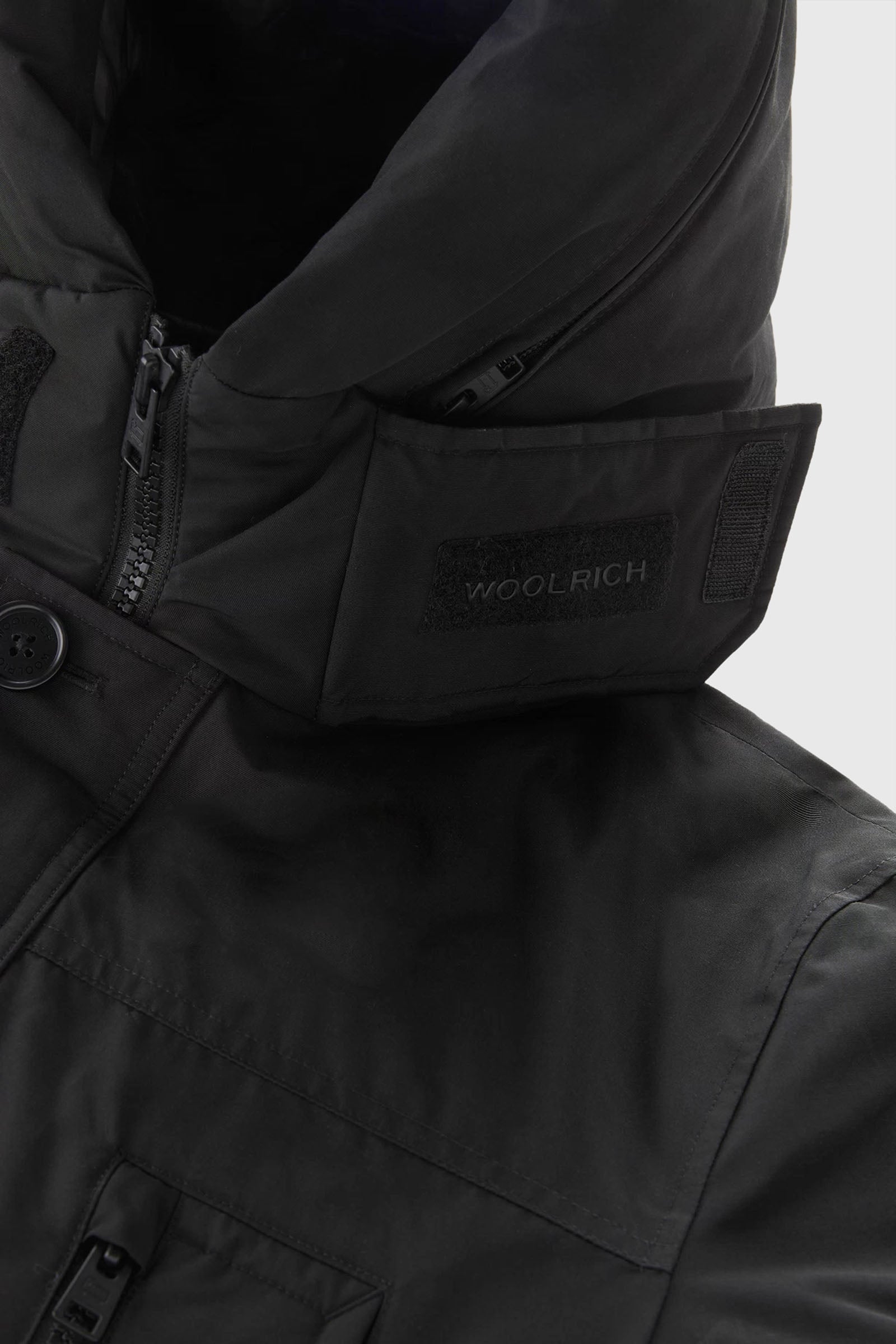 Woolrich Arctic Parka Evolution Ramar Cloth Nero in Piumino d'Anatra