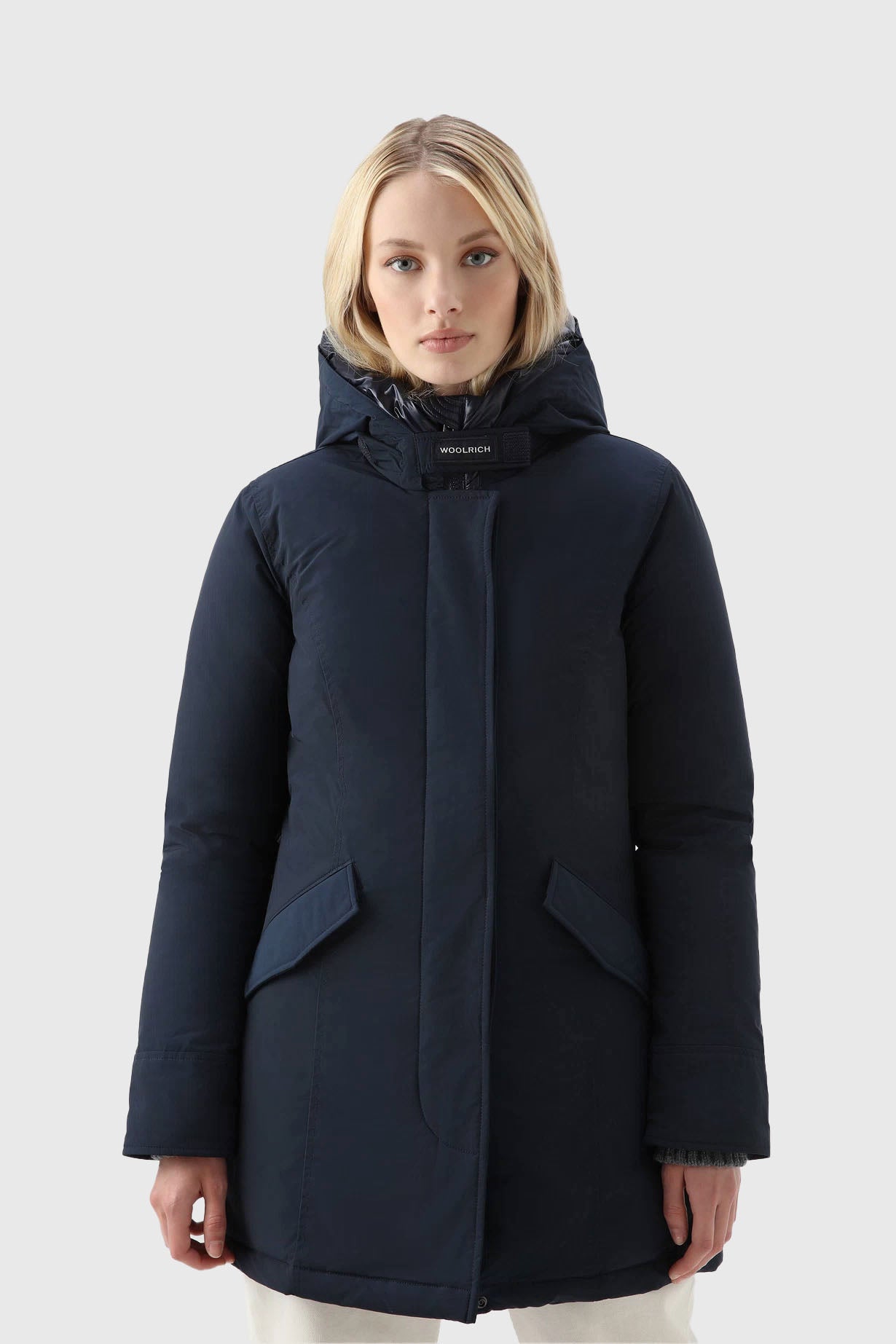 Woolrich Arctic Parka Luxury Urban Touch Blu in Piumino