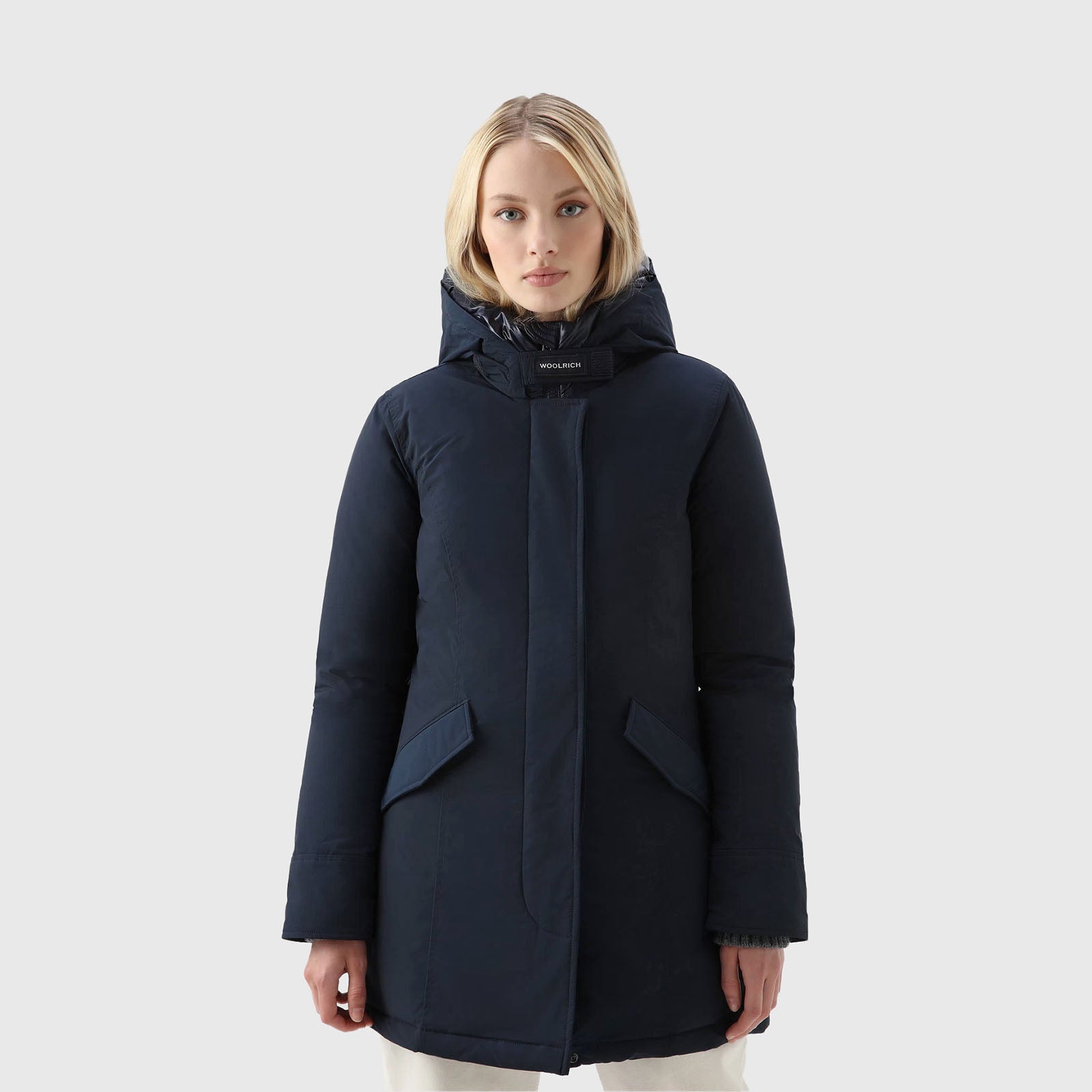 Woolrich Arctic Parka Luxury Urban Touch Blu in Piumino