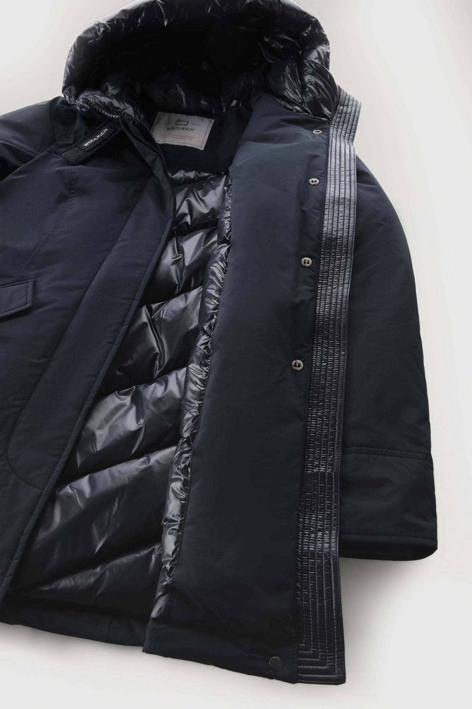 Woolrich Arctic Parka Luxury Urban Touch Blu in Piumino