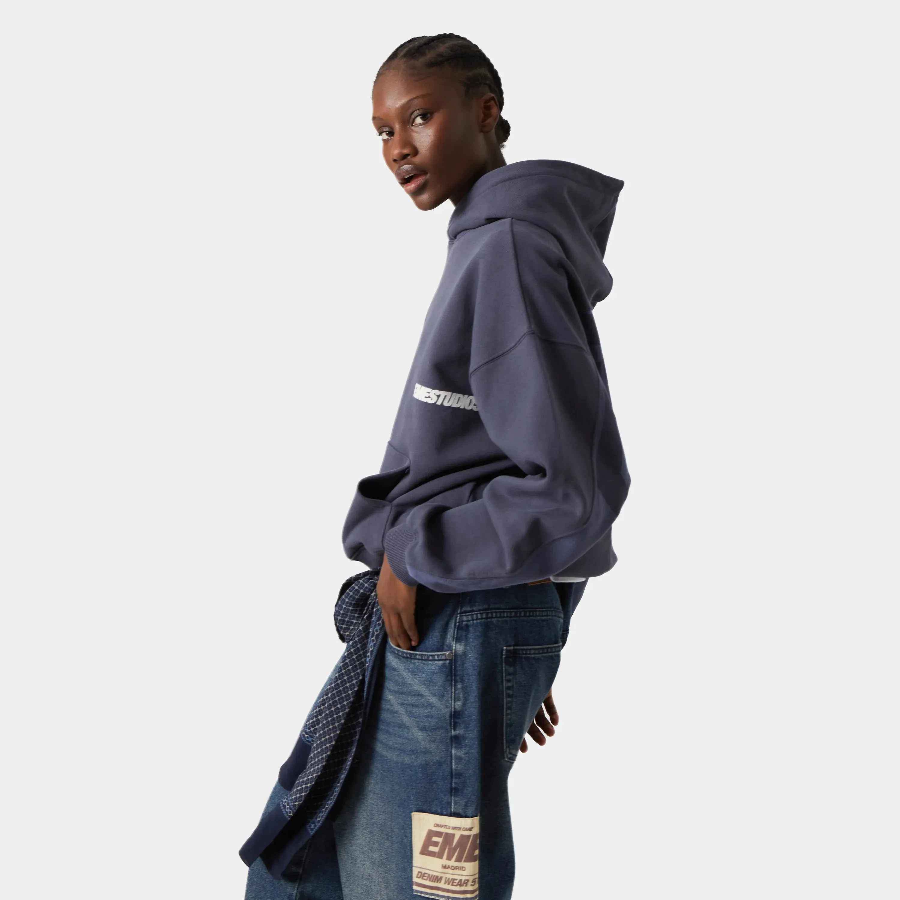 Yalo Cobalt Oversized Hoodie